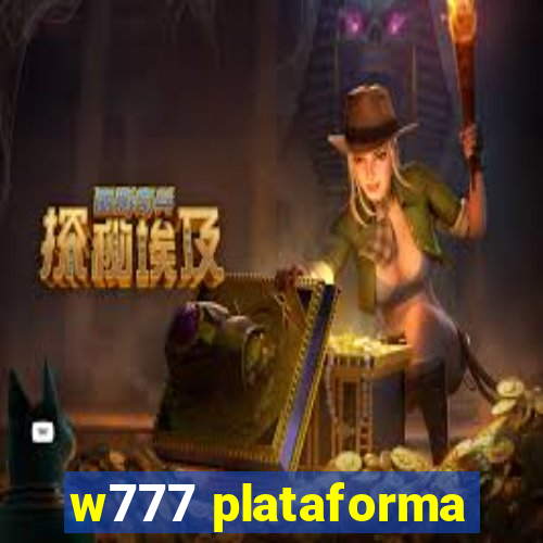 w777 plataforma